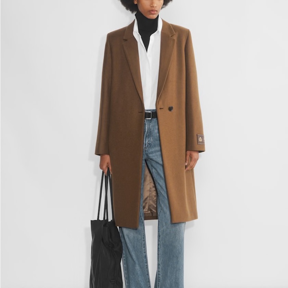 Aritzia Babaton Stedman Coat 100% Wool NWT